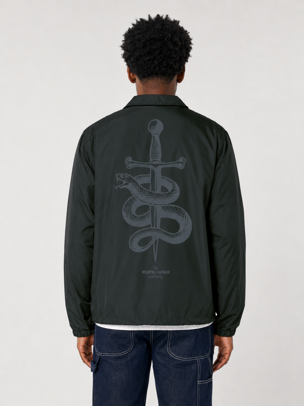 RH Society Jacket Black & Grey
