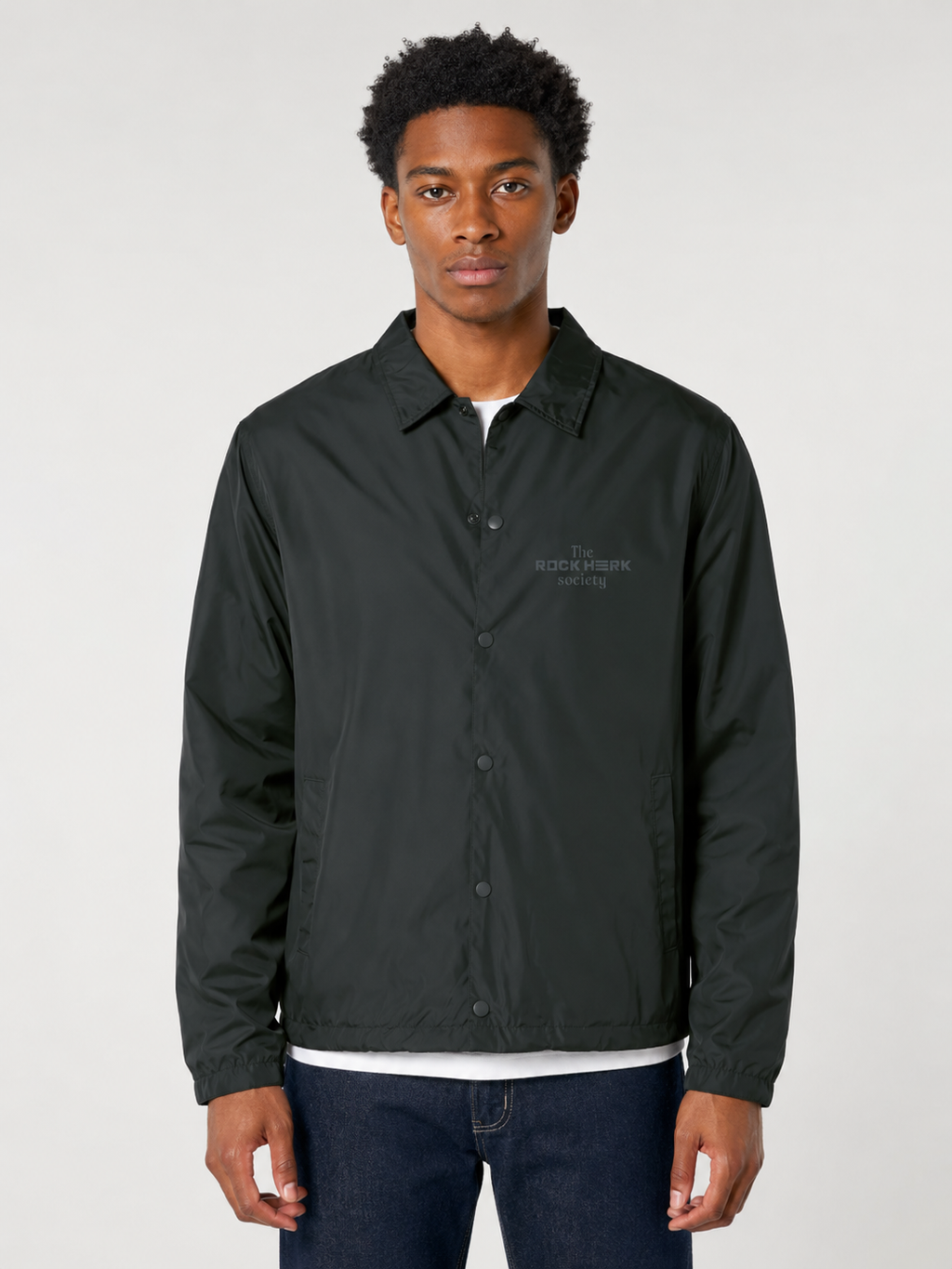 RH Society Jacket Black & Grey