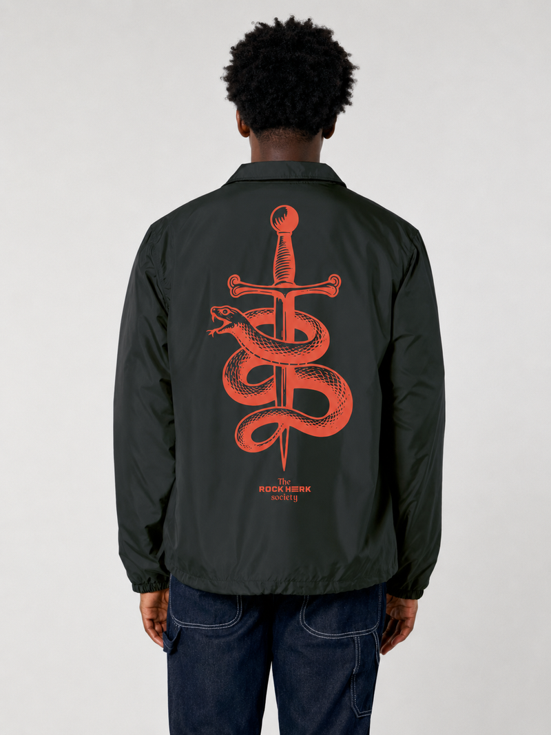 RH Society Jacket Black & Red