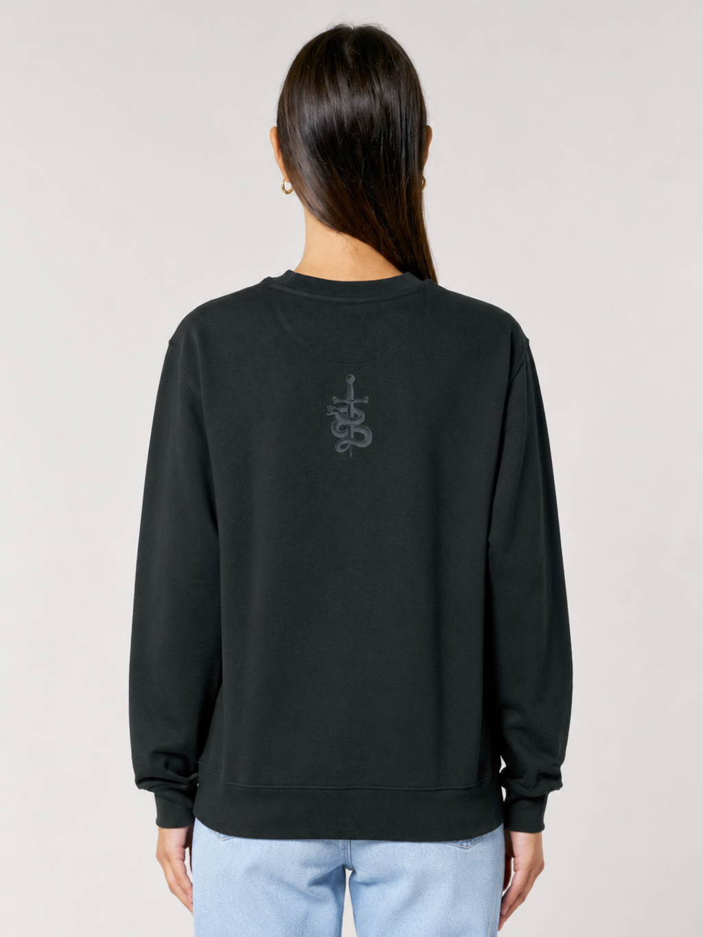 RH Society Sweater Black & Grey