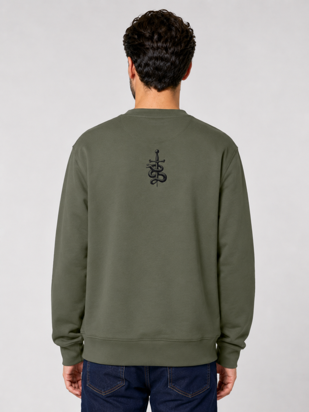 RH Society Sweater Khaki & Black