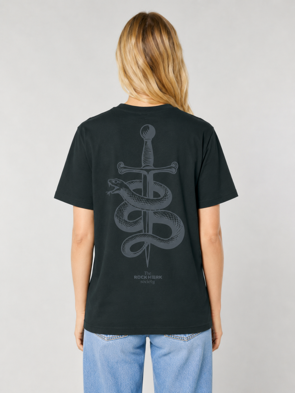 RH Society T-Shirt Black & Grey