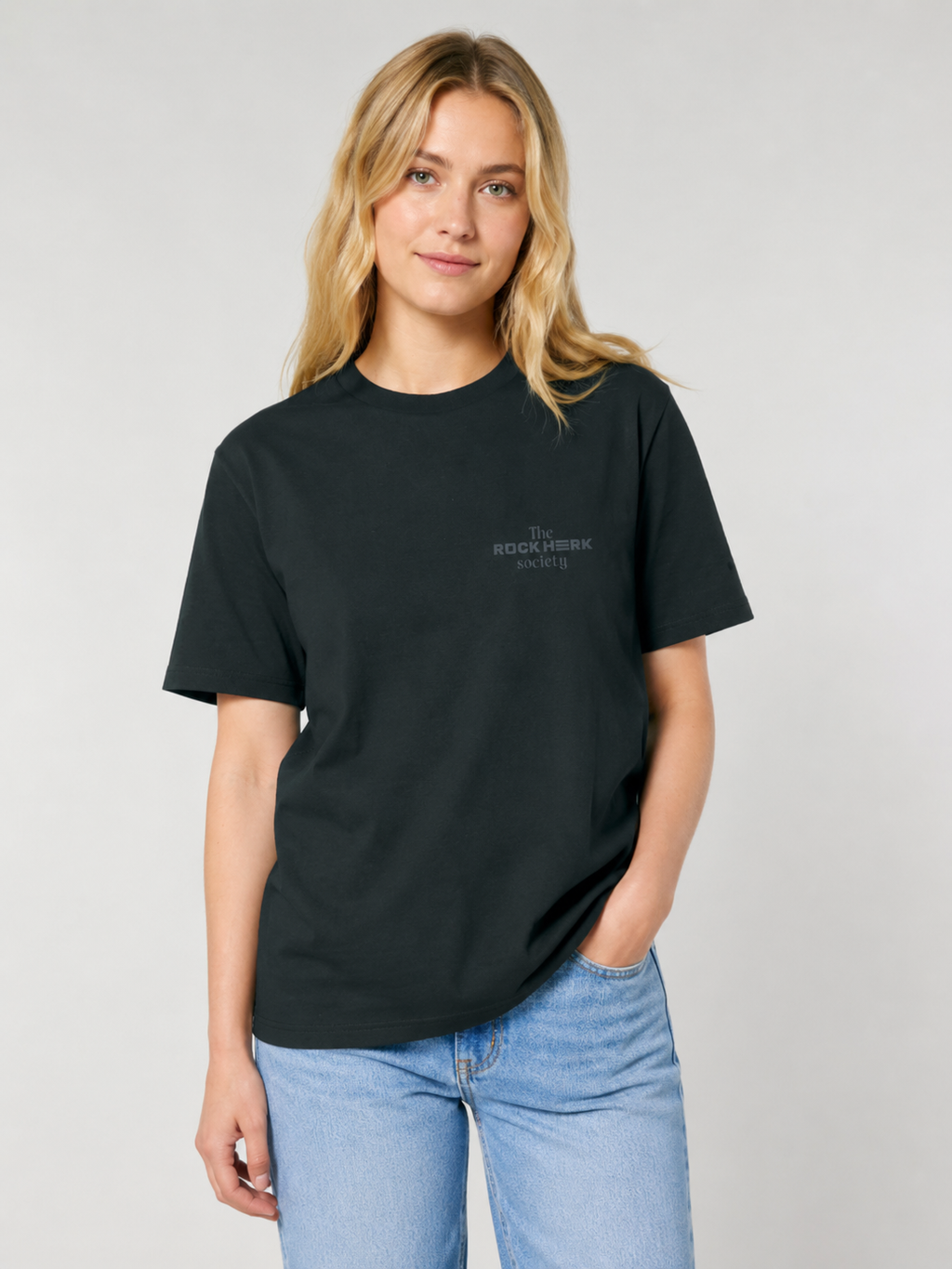 RH Society T-Shirt Black & Grey