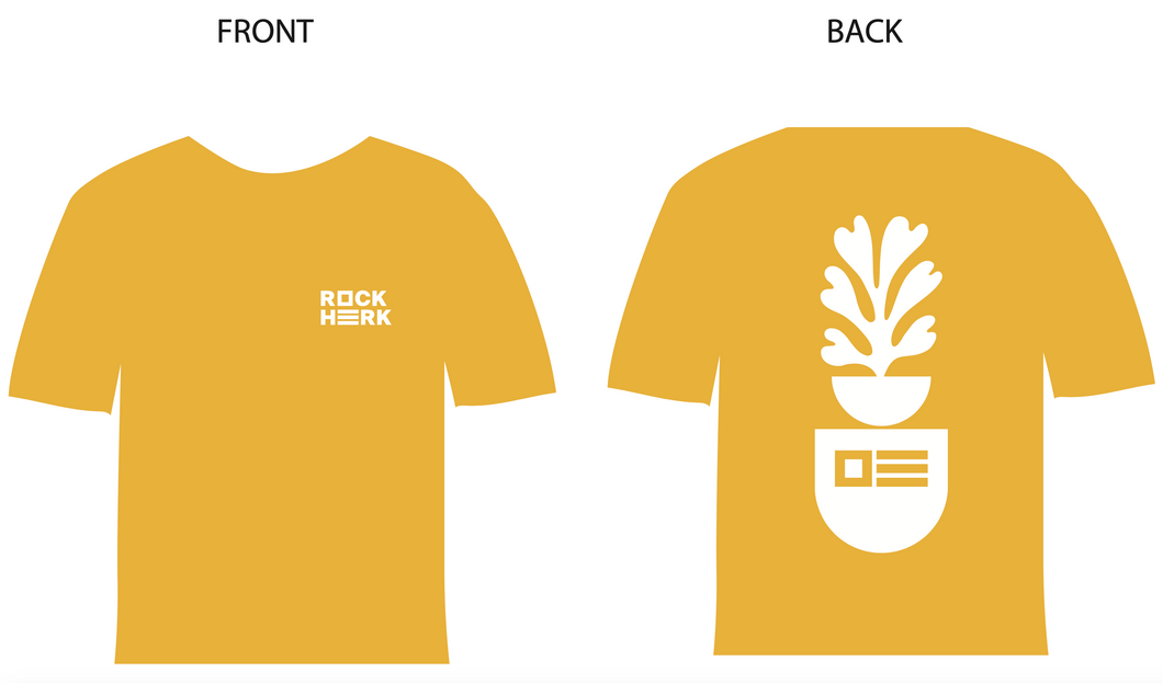 Kids Shirt RH'23 - OCHRE YELLOW