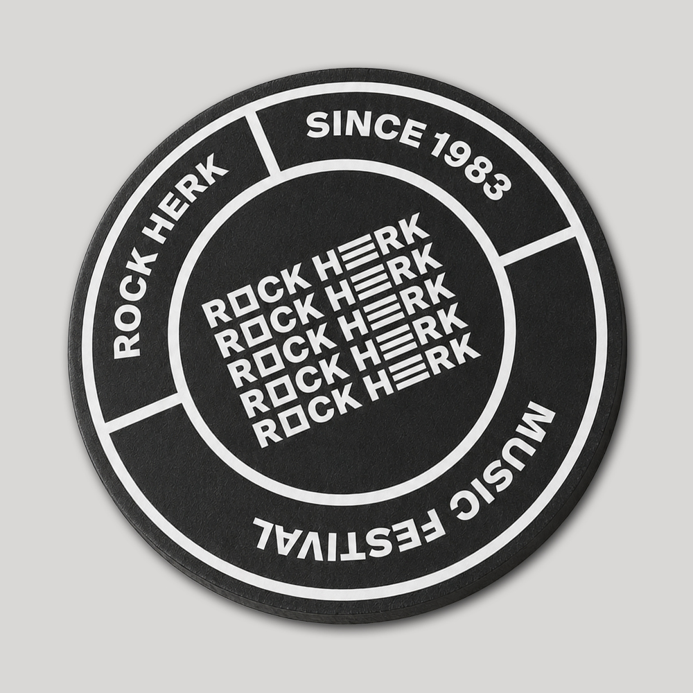 Rock Herk 26 Onderzetters