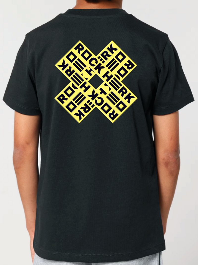 Rock Herk 26 Kids T-shirt Black/Yellow