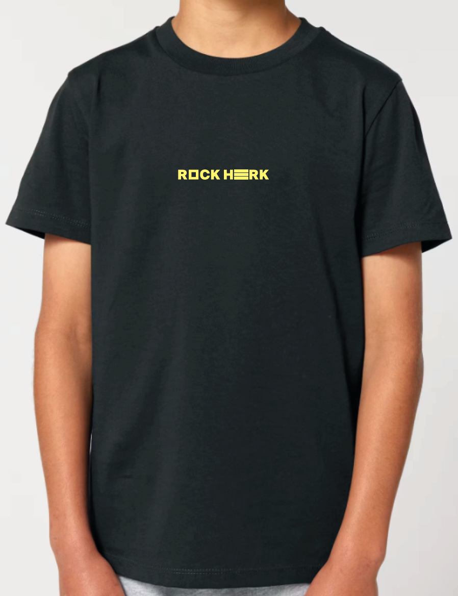 Rock Herk 26 Kids T-shirt Black/Yellow