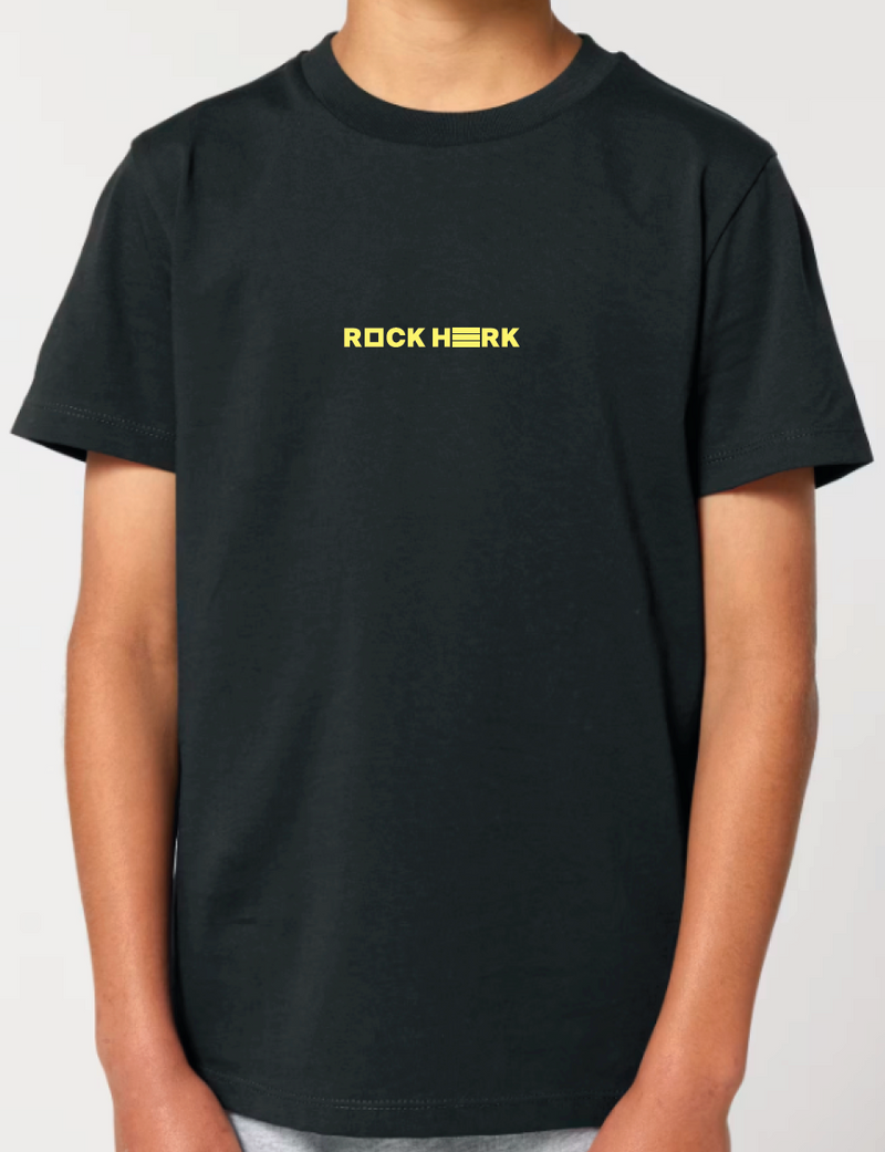 Rock Herk 26 Kids T-shirt Black/Yellow