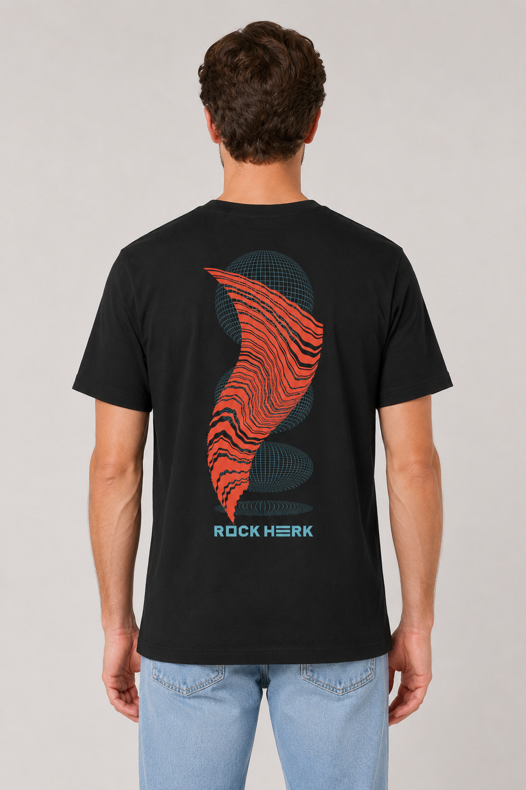 Rock Herk 26 T-shirt Black/Orange
