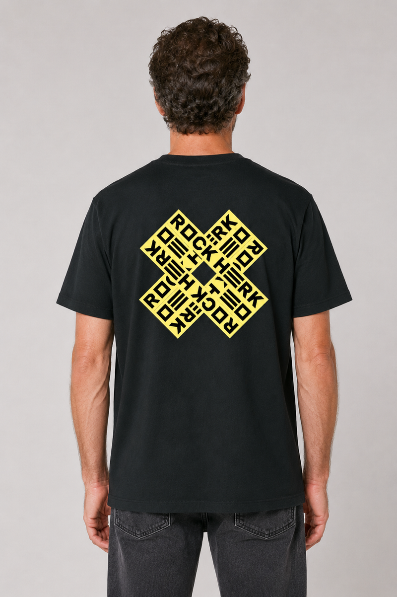 Rock Herk 26 T-shirt Black/Yellow