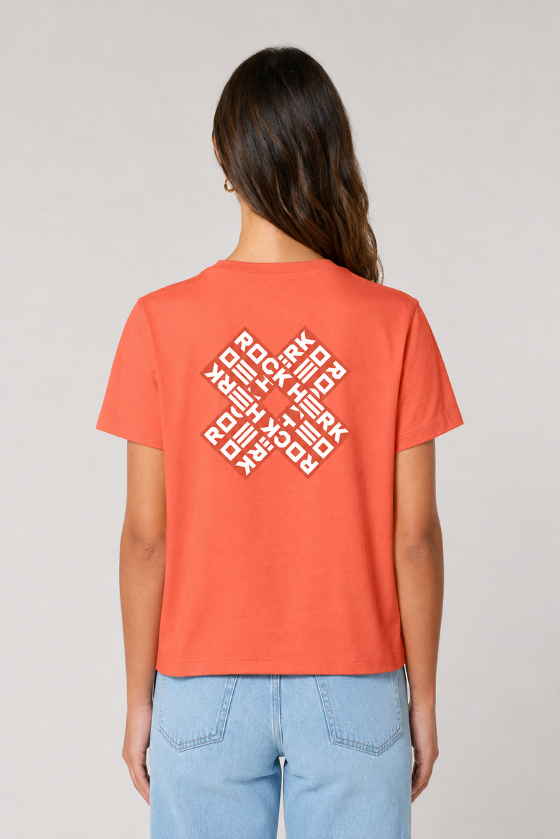 Rock Herk 26 T-shirt Fiesta/White