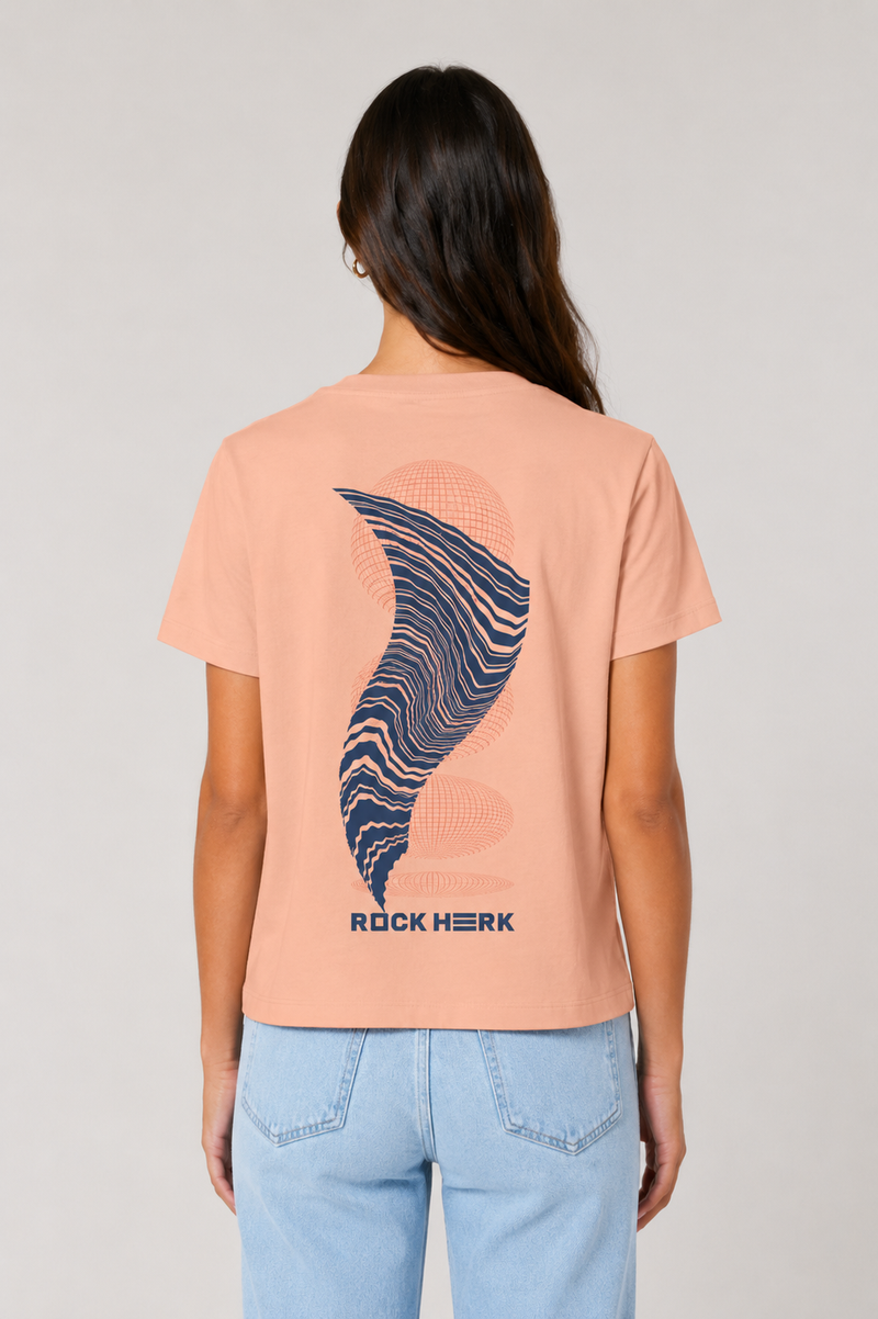 Rock Herk 26 T-shirt Peach/Blue