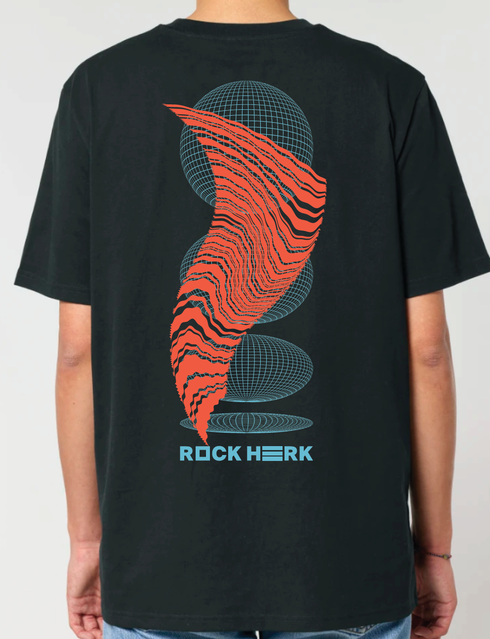 Rock Herk 26 T-shirt Black/Orange